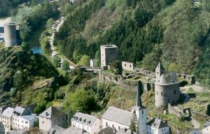 Le château fort d'Esch-sur-Sûre