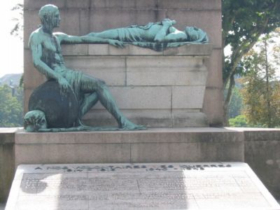 La statue du Beck (gisant)
